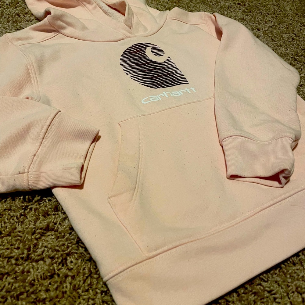 Carhartt kids pink sweatshirt
